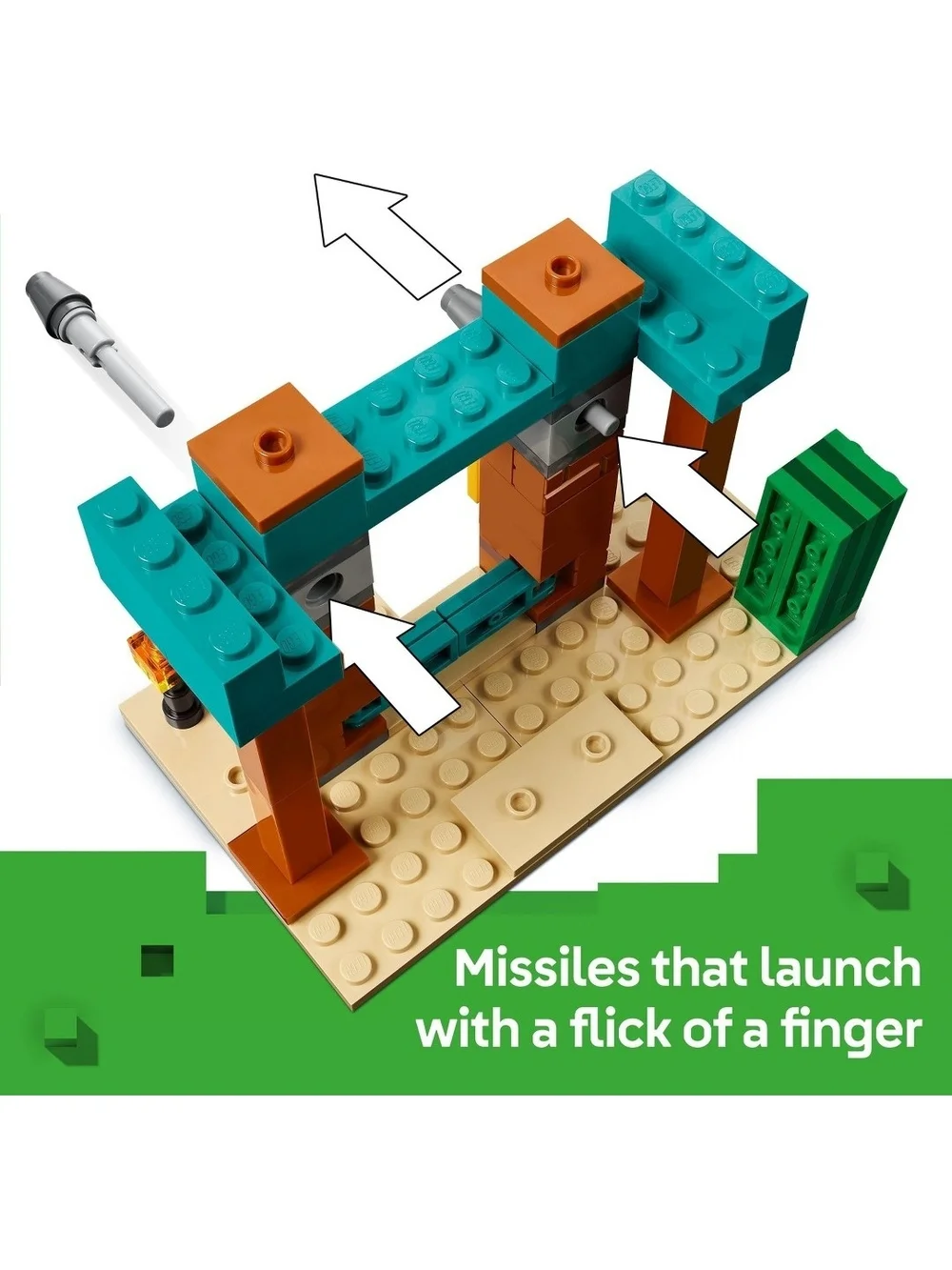 Minecraft Lego Desert Outpost